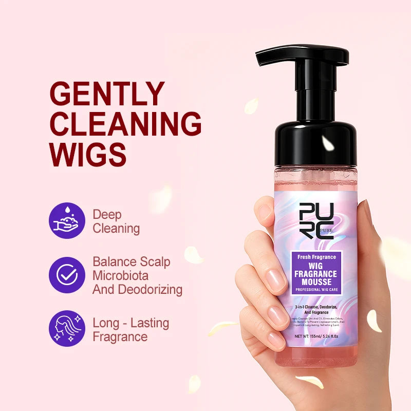 Purc Wig Fragrance Cleaning Mousse Gently Deepl Cleaning Perfuming and Deodorizing Long-Lasting Fragrance One-Stepwig Care Oasis Select