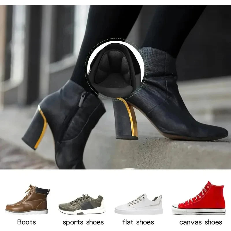 1/2/6Pairs Shoe Pad Foot Heel Cushion Pads Sports Shoes Adjustable Antiwear Feet Inserts Insoles Heel Protector Sticker Insole Oasis Select
