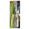 JUSTINLAU Cutting Pliers Diagonal Pliers Nipper Side Snip Cable Wire Cutter Clamp 5" Mini Electronic Hand Tool Cutters Oasis Select YTH-23