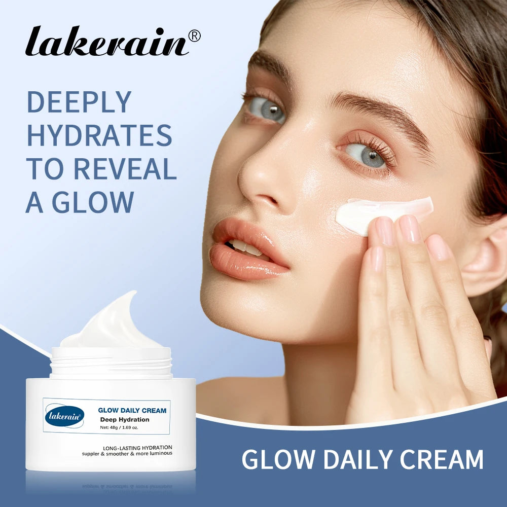 Gloss Daily Cream Dry Peeling Moisturizing Vitamin A B5 Face Cream 48-hour Dry Skin Facial Moisturizer For Sensitive Skin Oasis Select