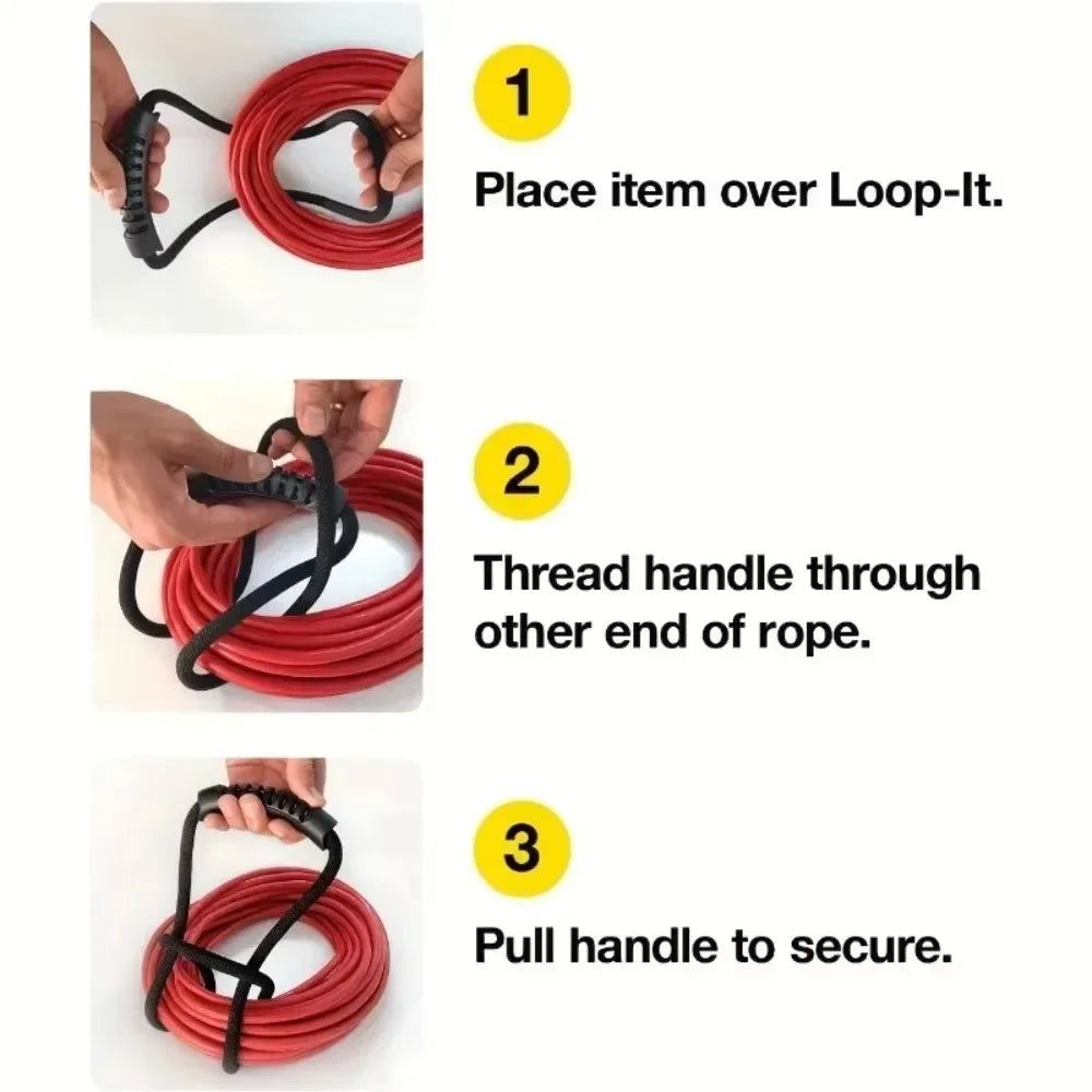 Storage Strap with Handle – Hose & Cord Organizer for Garage Storage Strap Organizer Oasis Select