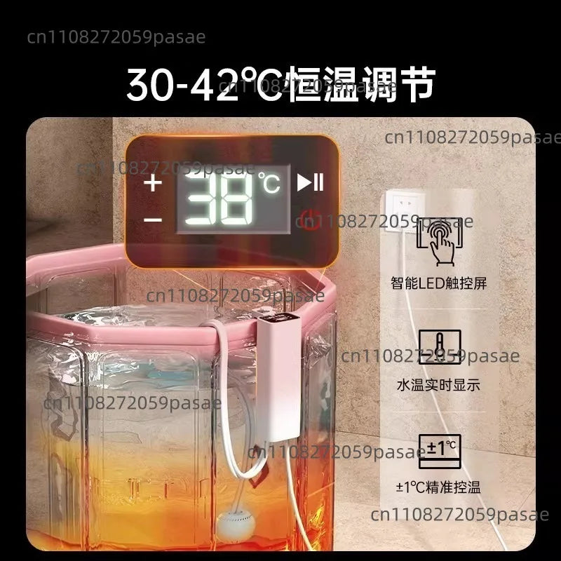 Smart Thermostatic Bathtub Heater | Water & Electricity Separated