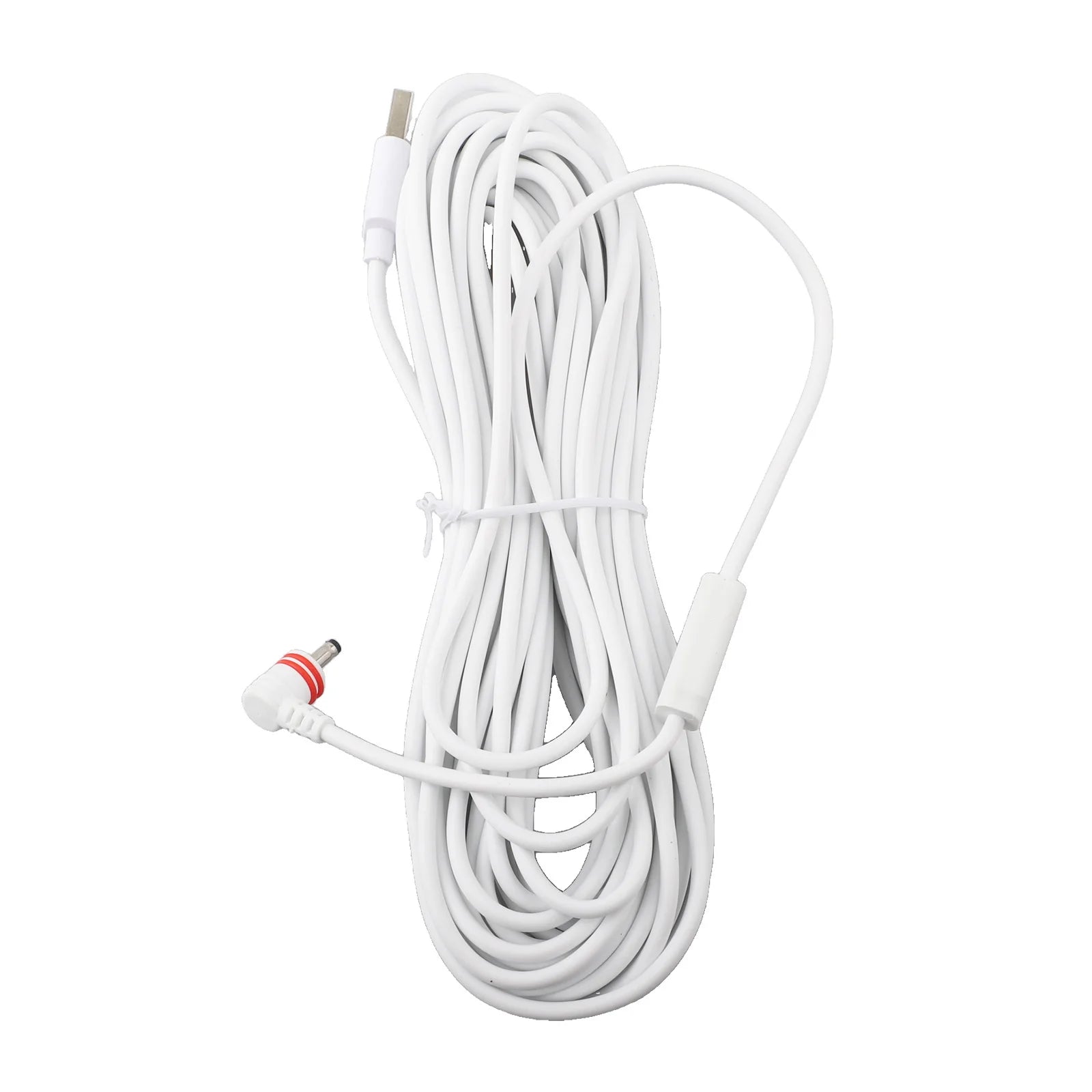 7 6m/10m Power Cable with Adapter Compatible with For Ring Spotlight Cam Series Weatherproof and Safe Charging Oasis Select