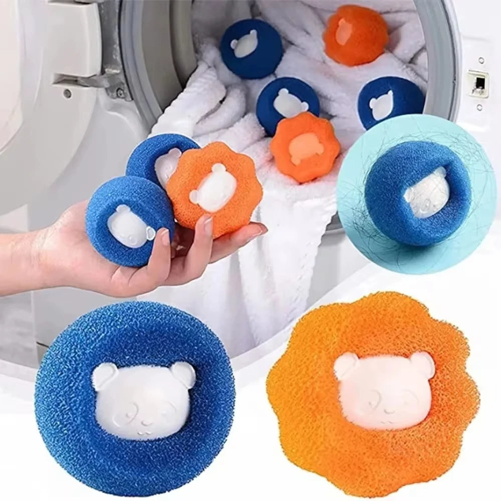 Pet Hair Remover for Washing Machine Reusable Cats Dogs Fur Sticker Hair Brush Lint Dust Collector Dryer Cleaning Laundry Tools Oasis Select