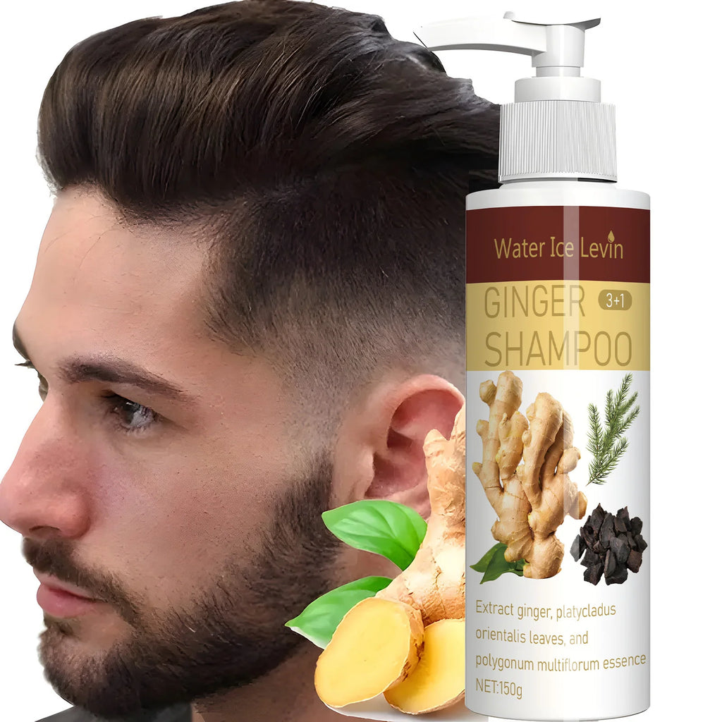 Ginger Regrowth Shampoo – Anti Hair Loss, Dandruff & Oil Control Hair Growth Shampoo Oasis Select