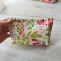 Women's Large Travel Cosmetic Bag – Silicone Toiletry Organizer Travel Cosmetic Bag Oasis Select pink S