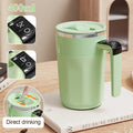 400ml Self-Stirring Coffee Mug | Temperature Display & USB Charge