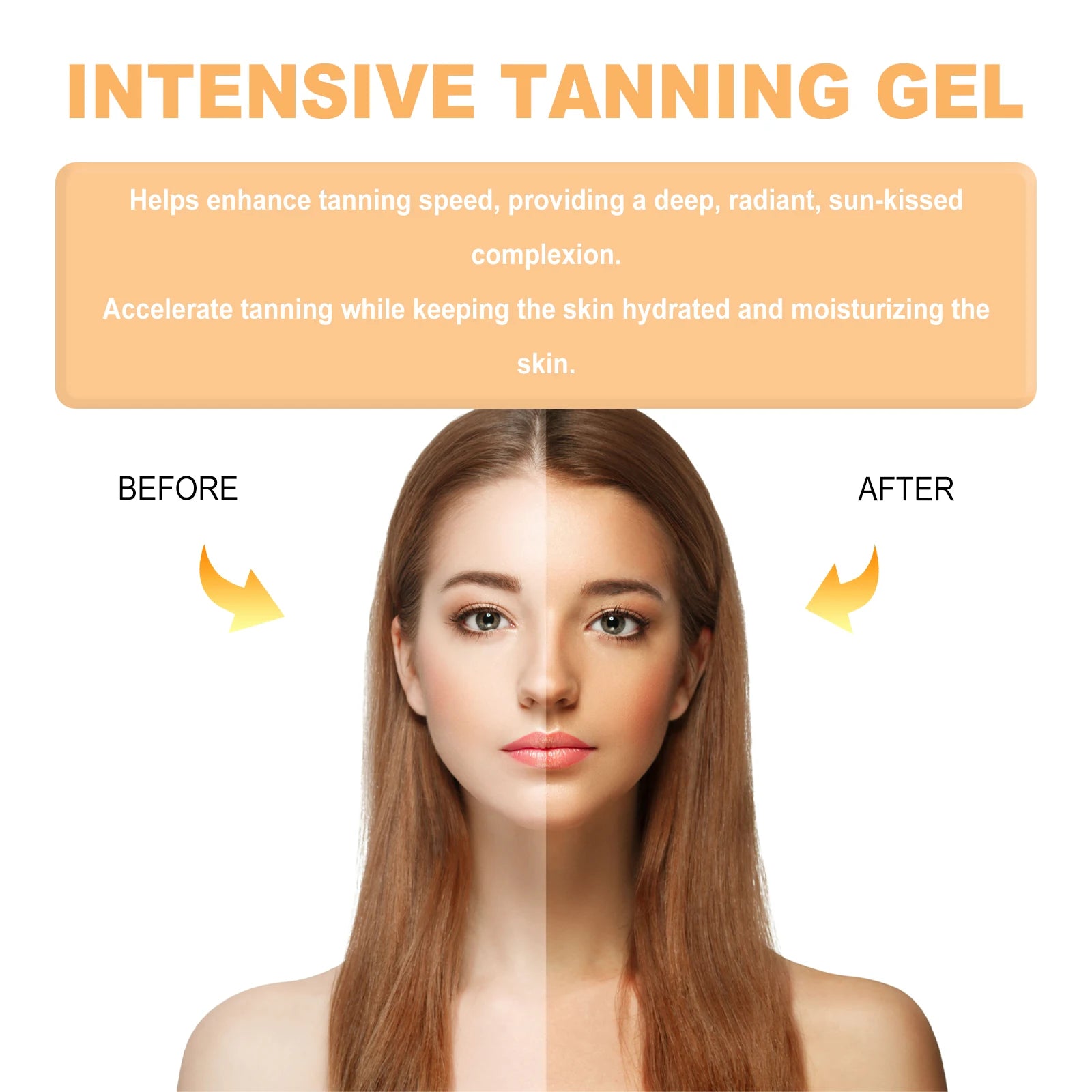 Hoygi Self Tanning Gel – Natural Bronzer & Fake Tan 150g