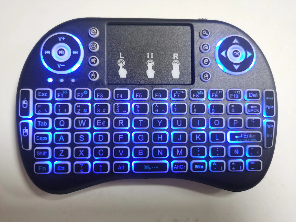 AyeBeau RGB Mini Wireless Keyboard & Touchpad | Multi-Language