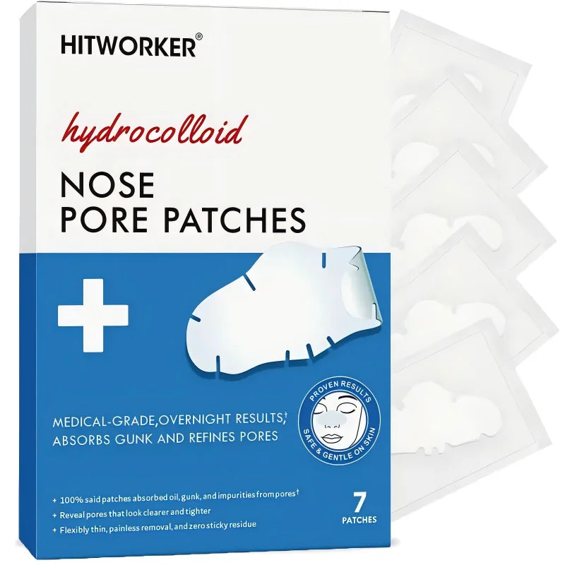 7 pieces/box of hydrogel nose patch - alcohol free, non irritating water-based gel material for deep pore removal Oasis Select 7pcs