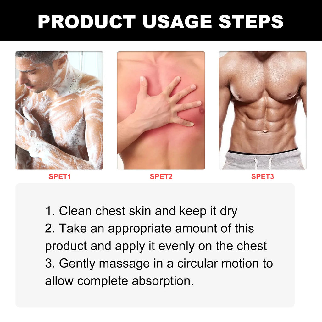 Men's Chest Firming & Contouring Lotion 15ml | Body Care Chest Firming Lotion Oasis Select