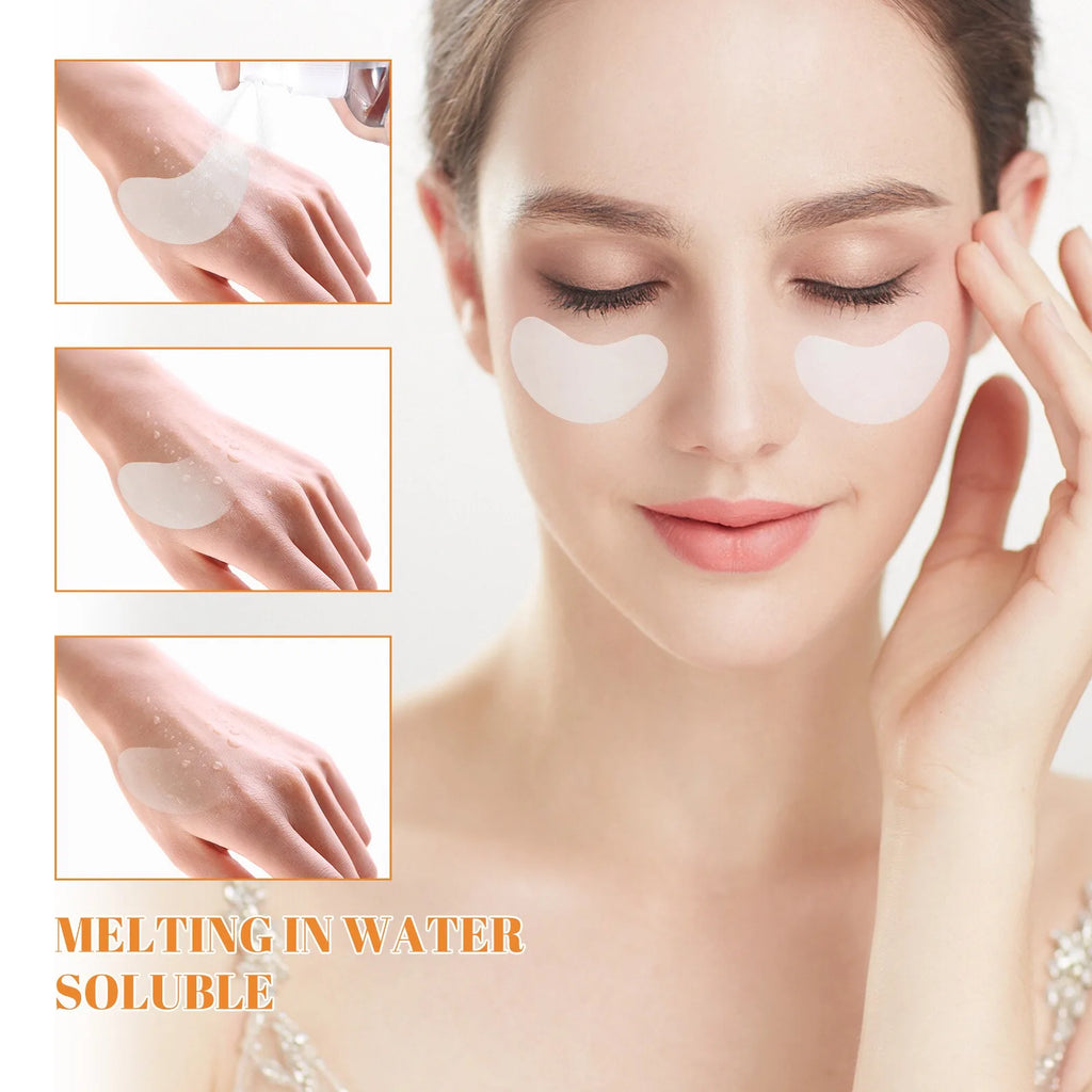 Collagen Hyaluronic Acid Eye Patch Anti Aging and Wrinkle Female Collagen Pad Under Eye Mask 5 Pairs of Wrinkles Dark Circles Oasis Select