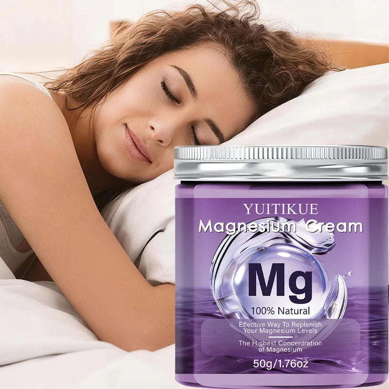 YUITIKUE Natural Magnesium Cream – Body Moisturizer 50g