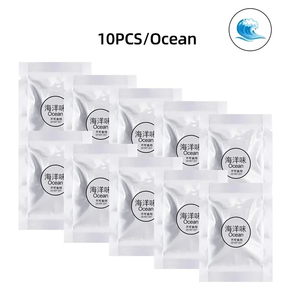 5/10/15pcs Car Air Freshener Supplement Car Vent Perfume Refill Replace Aroma Cotton Pads Perfume Fragrance Interior Accessories Oasis Select Ocean-10pcs