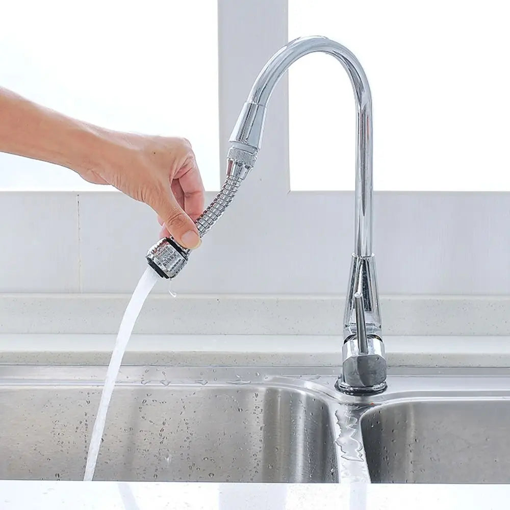 1Set Booster Nozzle Extender 360 Degree Faucet Anti Splash Head Universal Rotating Bubbler Bathroom Kitchen Tools Water Saver Oasis Select