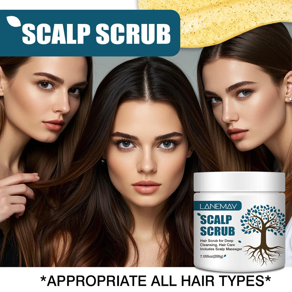 Lanemay Scalp Scrub – Exfoliating Scalp Cleanser 200g