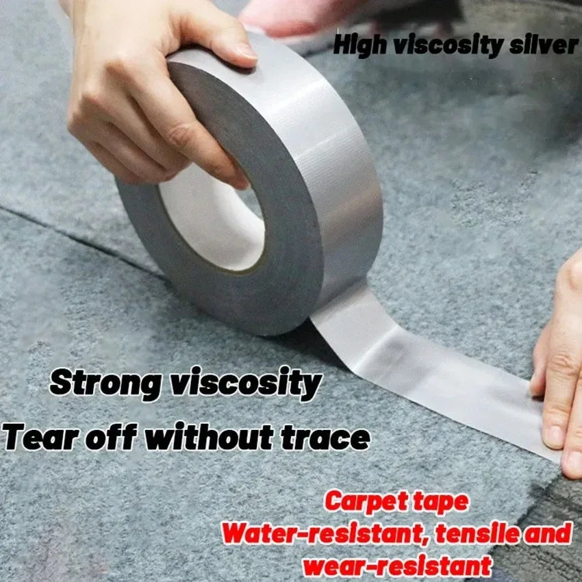 10m Heavy-Duty Waterproof Silver Repair Tape – Industrial Roll Industrial Repair Tape Oasis Select