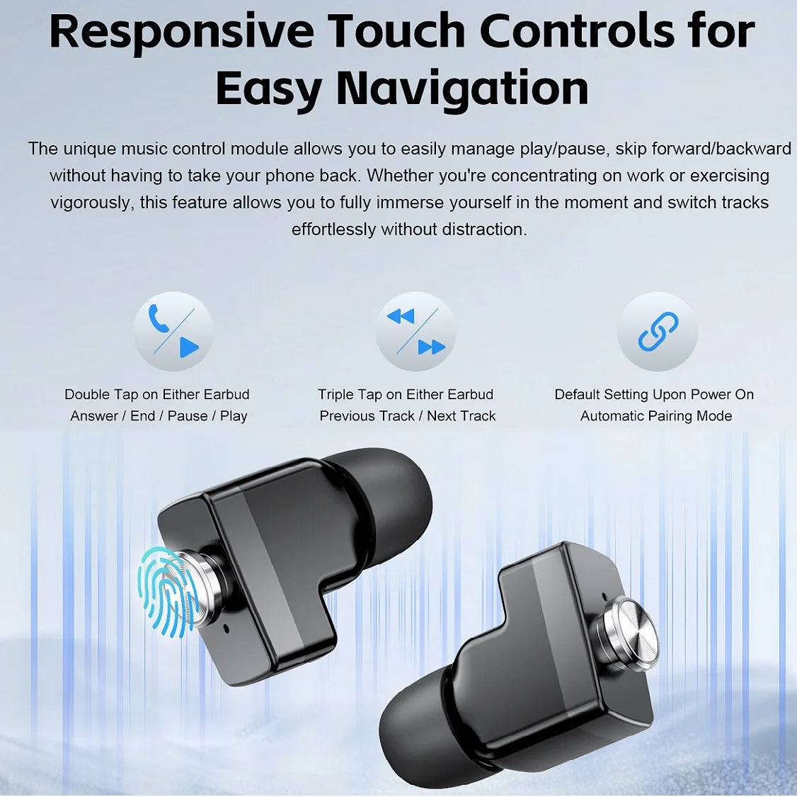 MINGCC GT95 2-in-1 Smartwatch & TWS Earbuds – NFC & Fitness