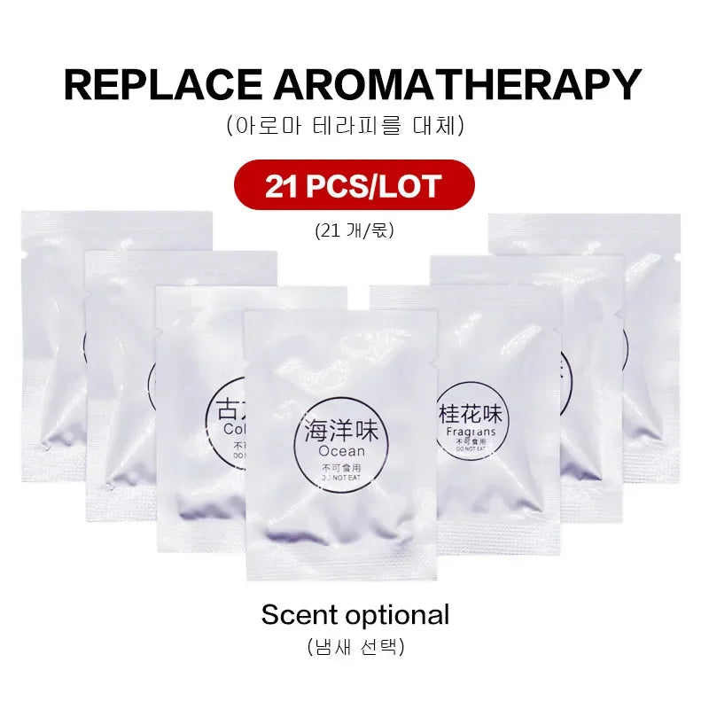 7/14/24PCS Car Air Freshener Export Car Air Conditioner Outlet Solid Perfume Car Perfume Stick Refill 7 Flavor Car Air Freshener Oasis Select 21 Pieces Mixed