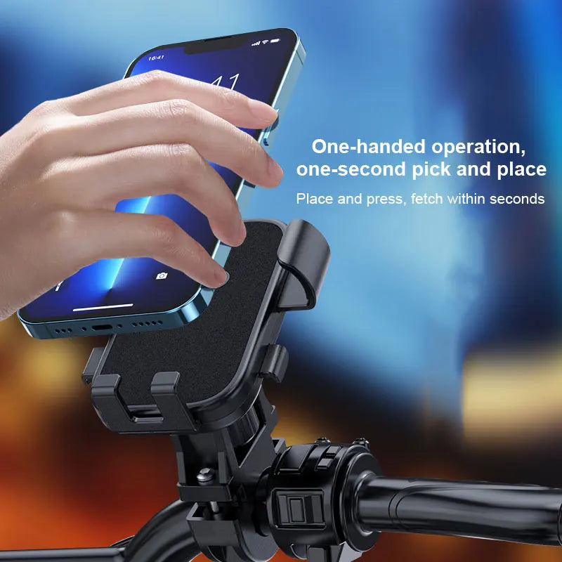 Anti-slip Phone Mount 360° Rotatable Adjustable Bike Phone Mount for Outdoor Cycling, Mountain Bike Accessories Oasis Select