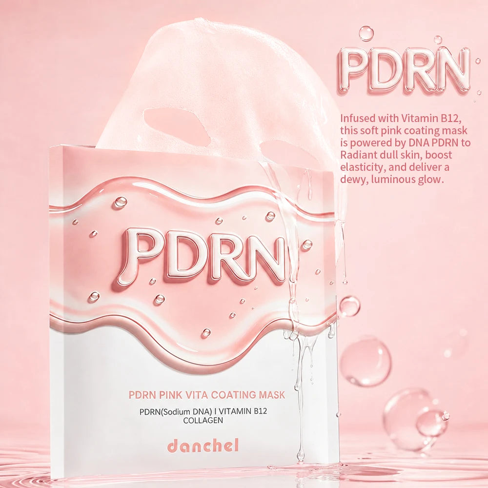 Salmon DNA PDRN Pink Vita Sheet Mask – Glass Skin Hydration Korean Sheet Mask Oasis Select