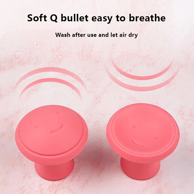 Silica Gel Mouth Jaw Exerciser Slimming Face Lift Tool Chin V Face Lifting Double Thin Wrinkle Removal Blow Breath Exerciser Oasis Select