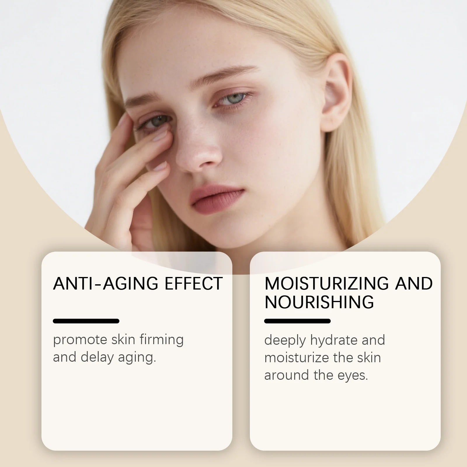 Hoygi Vitamin E Eye Cream – Firm, Lift & Reduce Dark Circles Eye Lift Cream Oasis Select