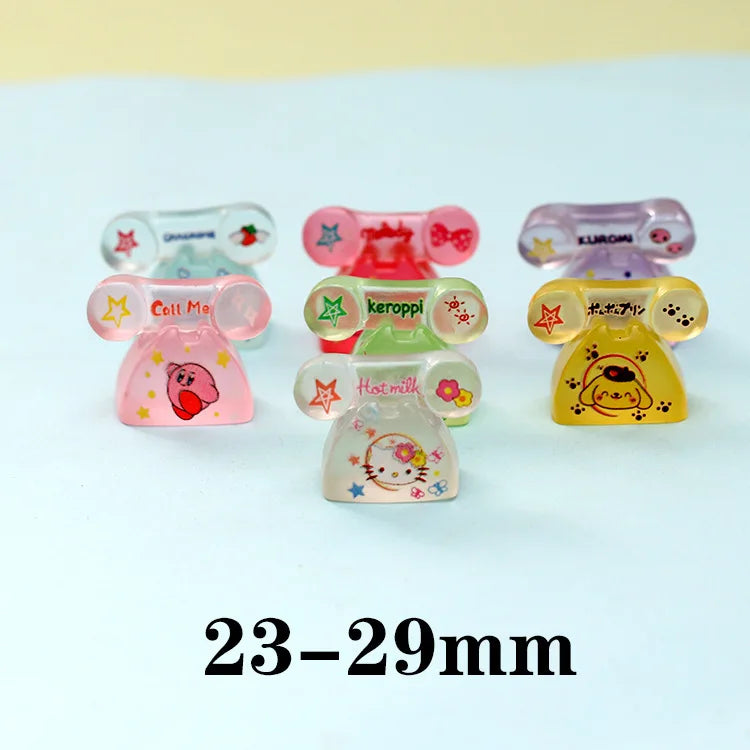 Glow-in-the-dark Kung Fu Chicken Simulation Resin Yellow Cartoon