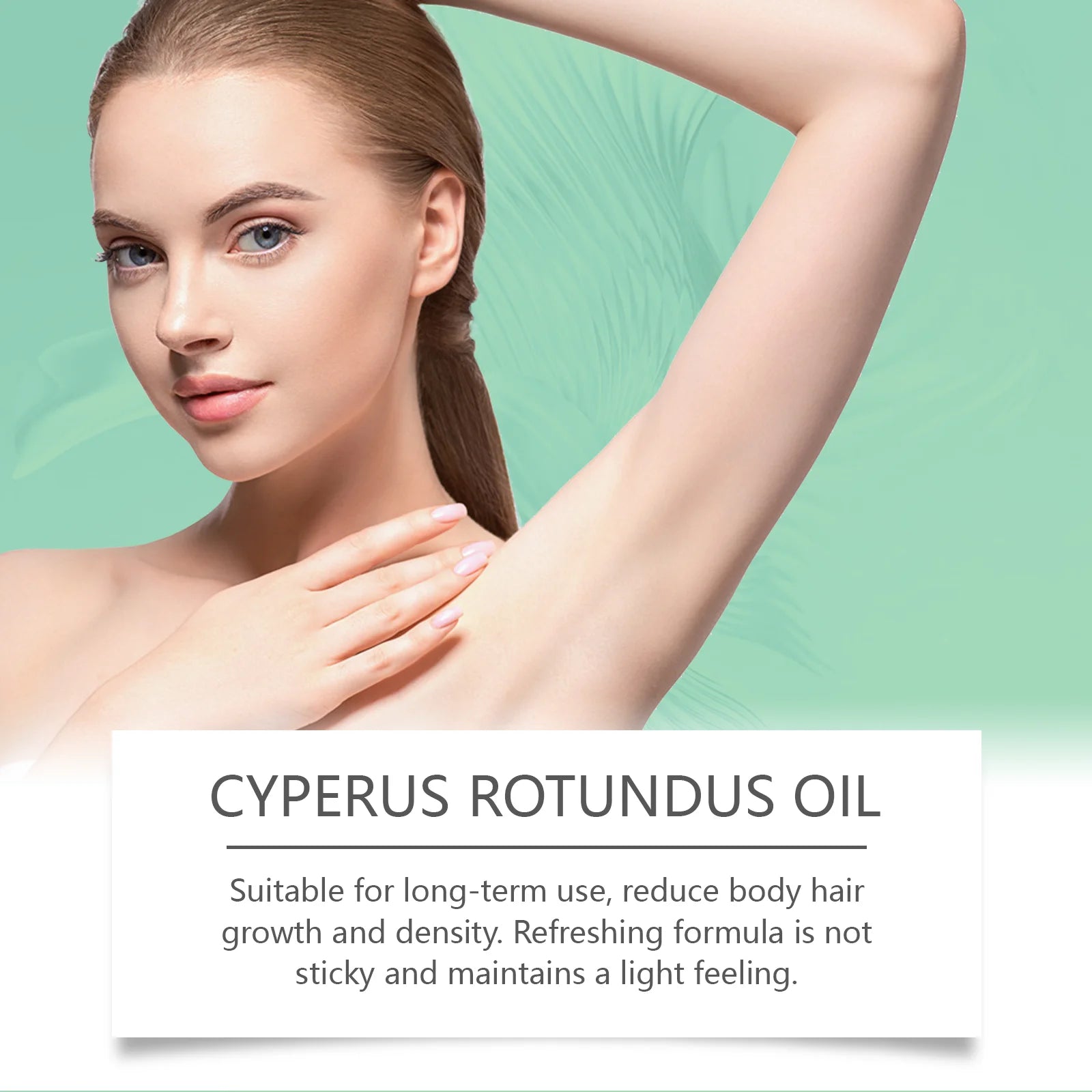 EELHOE Cyperus Rotundus Hair Removal Soothing Oil 60ml Hair Removal Oil Oasis Select