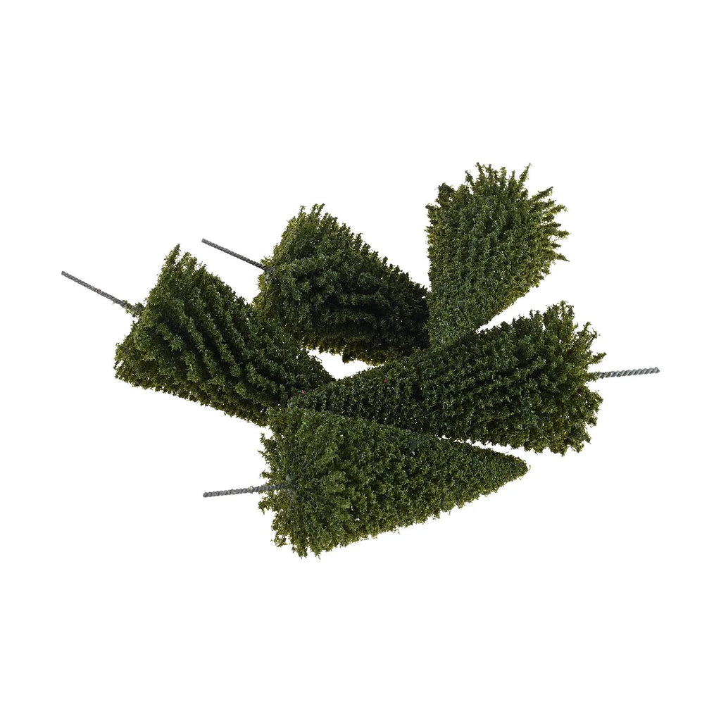 For Micro Scene Layouts,three-dimensional Models 20Pcs Spruce-colored Miniature Trees and For Desktop Iving Room Decorations Oasis Select Default Title