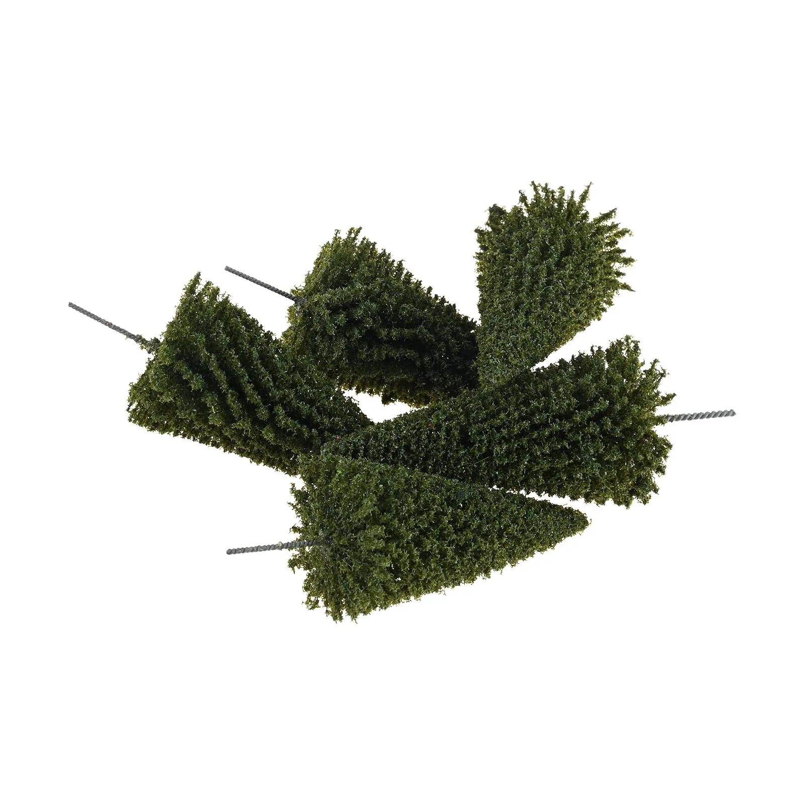 For Micro Scene Layouts,three-dimensional Models 20Pcs Spruce-colored Miniature Trees and For Desktop Iving Room Decorations Oasis Select Default Title
