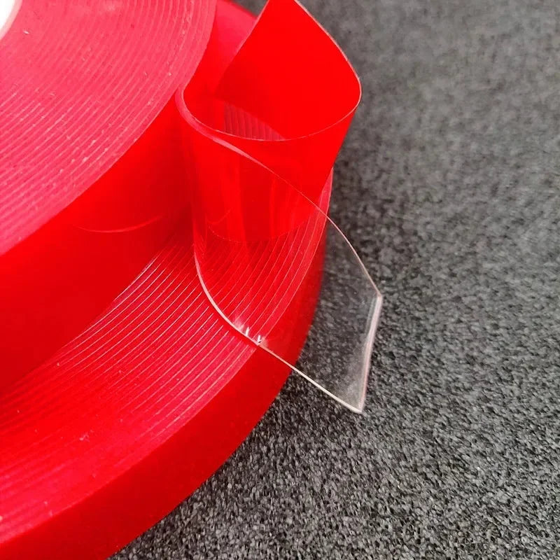 Double Powerful Sided Tape Transparent with HighTemperature Resistance No Marks Waterproof Acrylic Car Adhesion Strong Tape Oasis Select