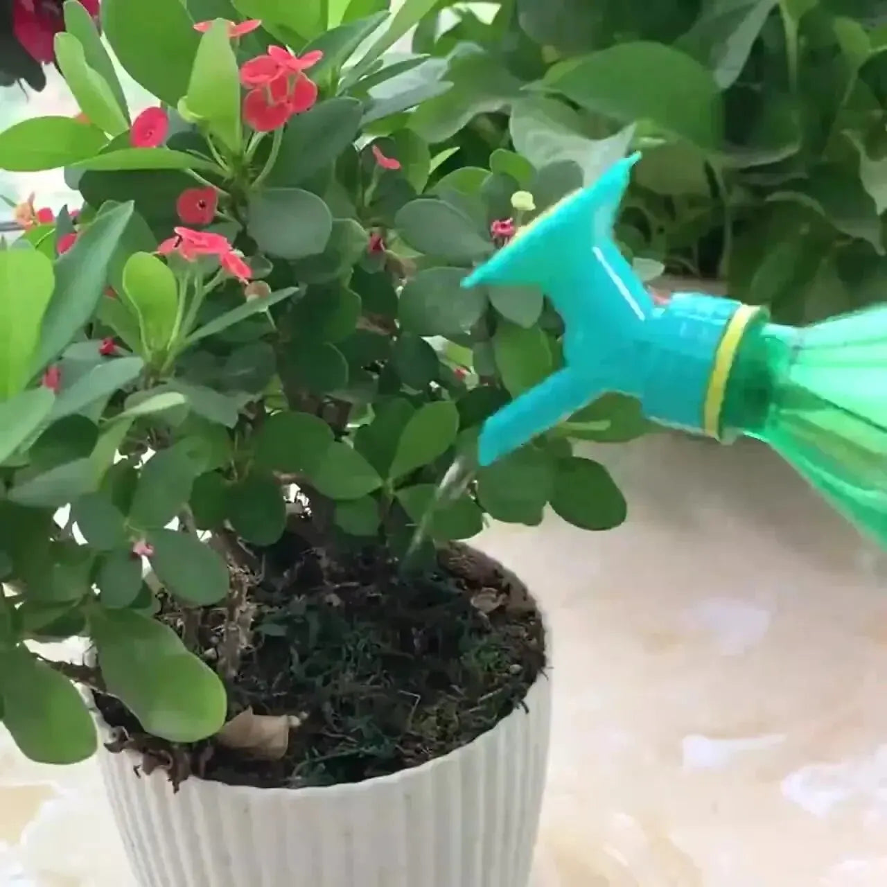 1pcs Garden Plant Watering Sprinkler Bottle Cap Nozzle DIY Mini Irrigation Head Suitable For Indoor And Outdoor Nursery Potted Oasis Select