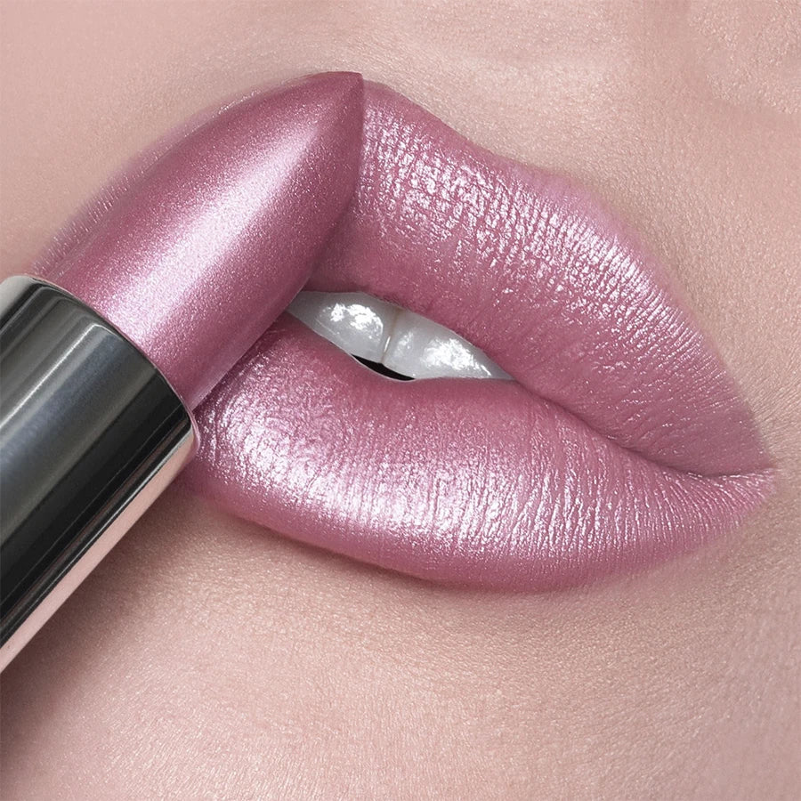 KAFURUX 21-Color Glitter Metallic Lipstick | Pearlescent Lip Tint