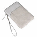 Anti Scratch Tablet Sleeve Bag Lightweight Protective Cover Portable Tablet Bags Soft Material Dual Zipper Tablet Pouch Travel Oasis Select Light Grey
