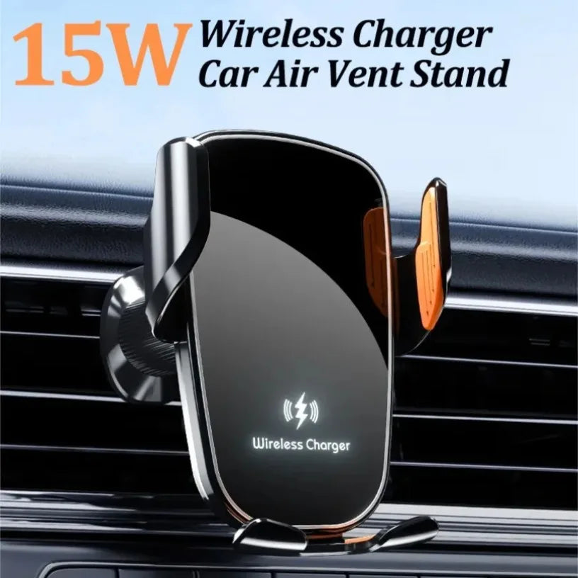 Air Outlet Car Phone Holder Wireless Car Phone Charger For iPhone Xiaomi Samsung Air Outlet Wireless Car Charger Phone Holder Oasis Select
