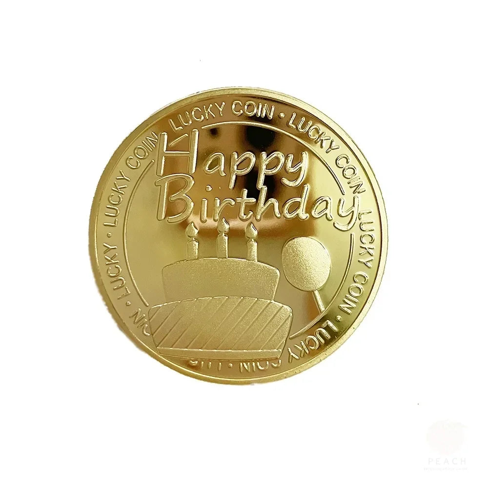 Commemorative Medal, Festival Celebration, Lucky Coin, Happy Birthday Commemoration Oasis Select