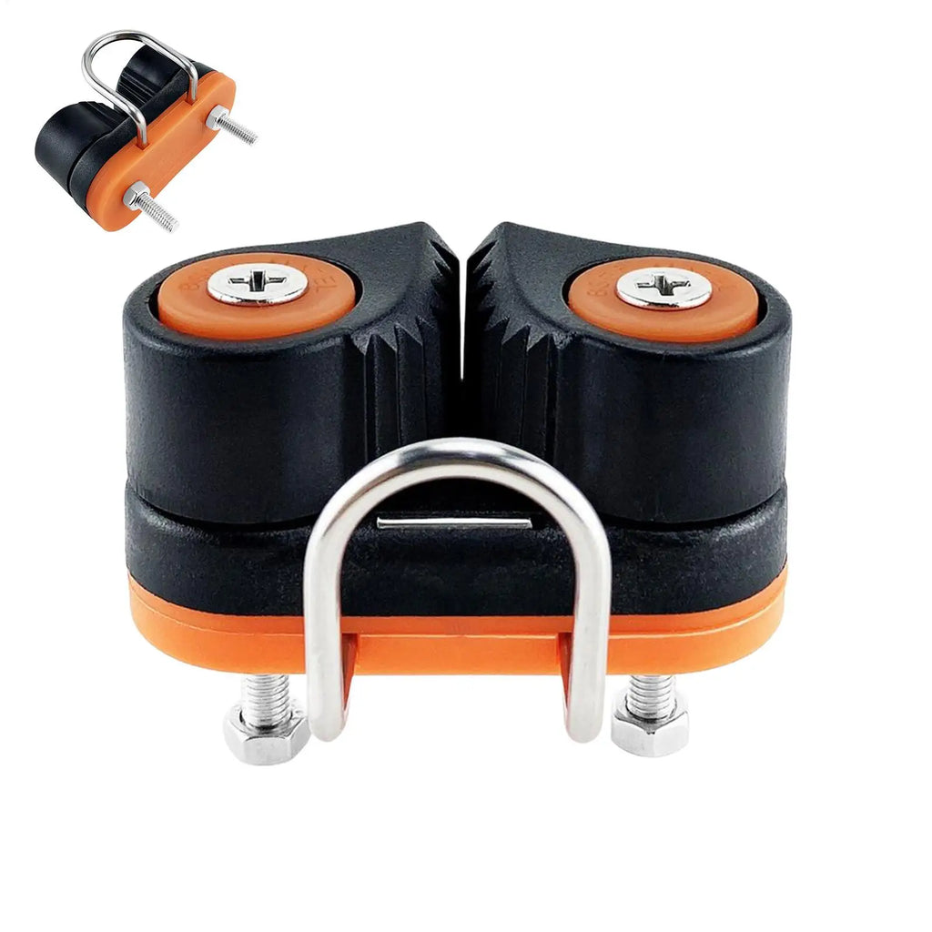 Carbon Fiber Cam Cleat With Ball Bearings Composite Rope Lock For Marine Sailing 1PC Sailboats Kayak Cam Cleat Cable Clamps Oasis Select