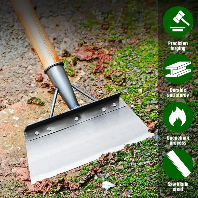 20/23/25cm Multifunctional Weeding Shovel Manganese Steel Outdoor Moss Cleaning Shovel Snow Shovel Home Farm Garden Weeding Tool Oasis Select