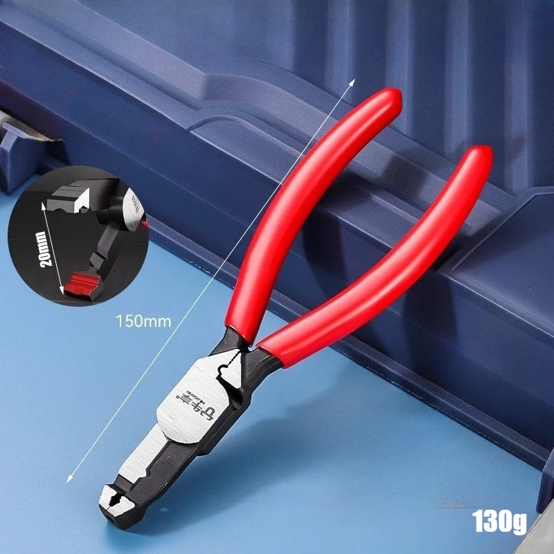 JUSTINLAU Industrial Grade Multifunctional Pliers Heavy Duty Combination Pliers and Cutting Machines for Automotive Maintenance Oasis Select 6in