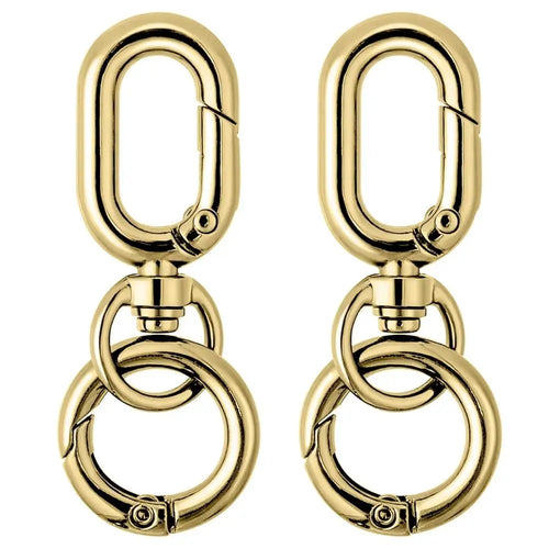 10-Pack Zinc Alloy Swivel Clasp Clips – Spring Snap Hook Lanyard Swivel Snap Hooks Oasis Select