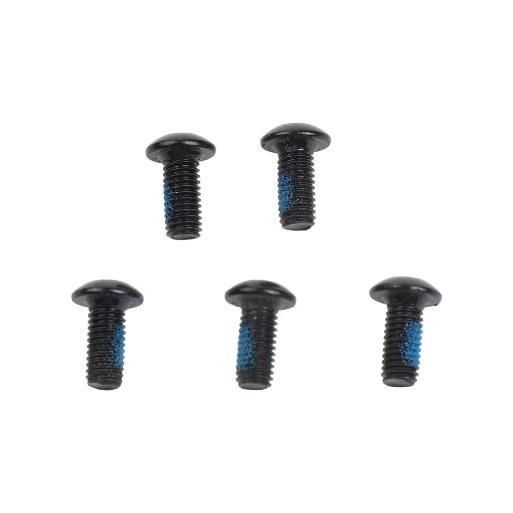 For Bike Setup Bicycle Brake Bolts Black Disc Bolts Diameter 5MM Anti-loose Glue Diameter 5mm Long Service Life Oasis Select