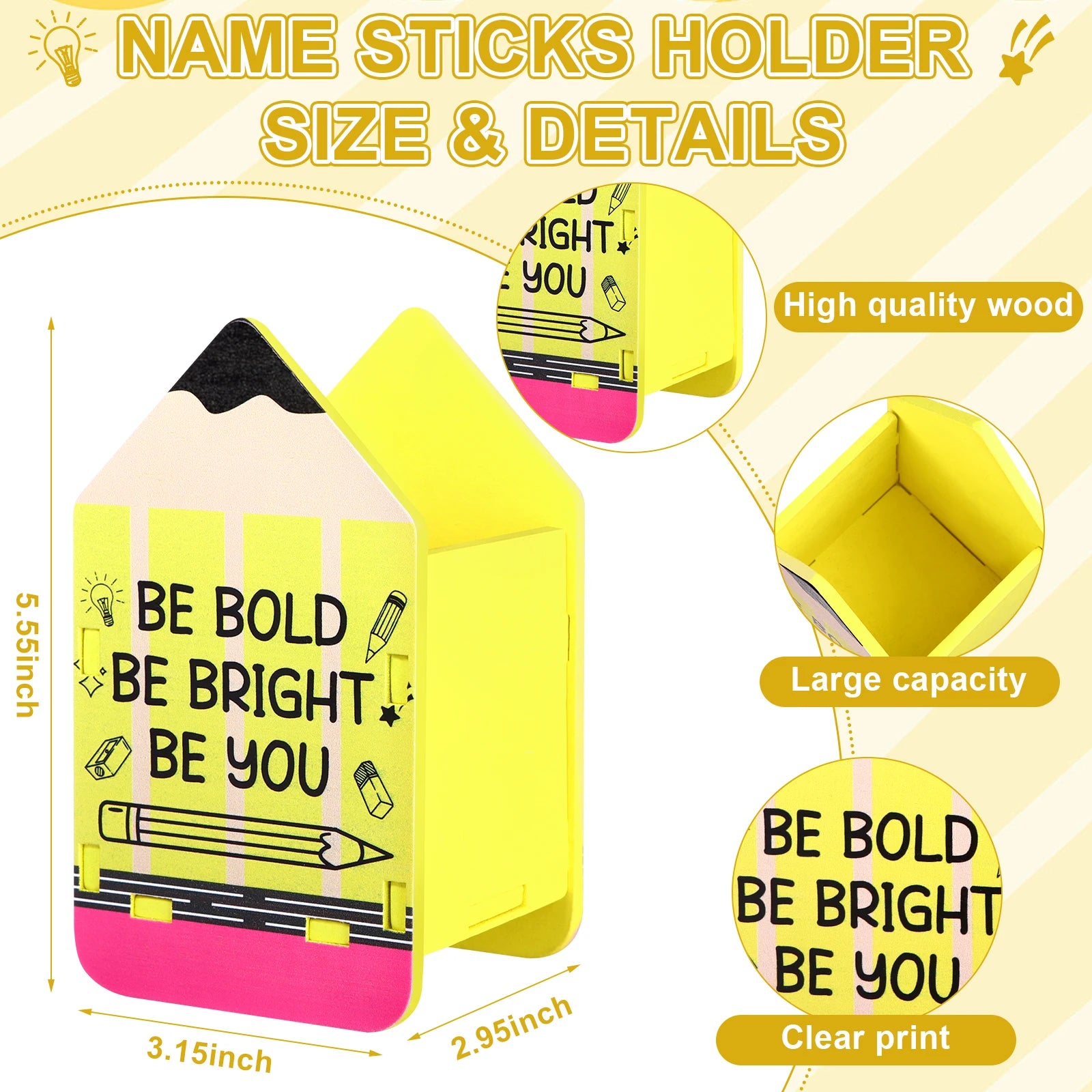101Pcs Flip Name Sticks With Storage Cup Equity Sticks For Classroom Talking Flip Name Tags For Classroom Essentials Teacher Cla Oasis Select
