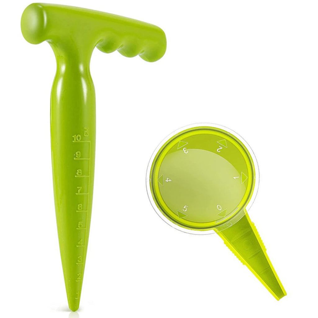 Garden Tool Set Seed Planter Dibber Kit Ergonomic Sowing Digging Planting Light Green Home Garden New Vegetable Flower Gardening Oasis Select Combo
