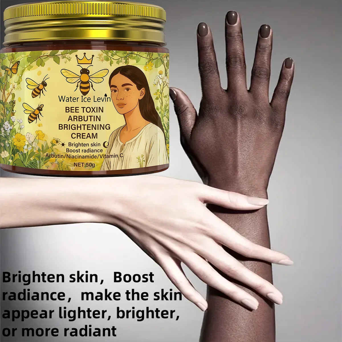 Bee Toxin & Arbutin Brightening Cream | Retinol Moisturizer Brightening Face Cream Oasis Select