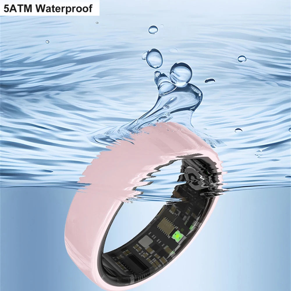 696 Smart Ring Couple Space Interaction Heart Rate Sleep Monitor Waterproof Gesture Control Sports Blue Tooth Bracelet Men Women Oasis Select