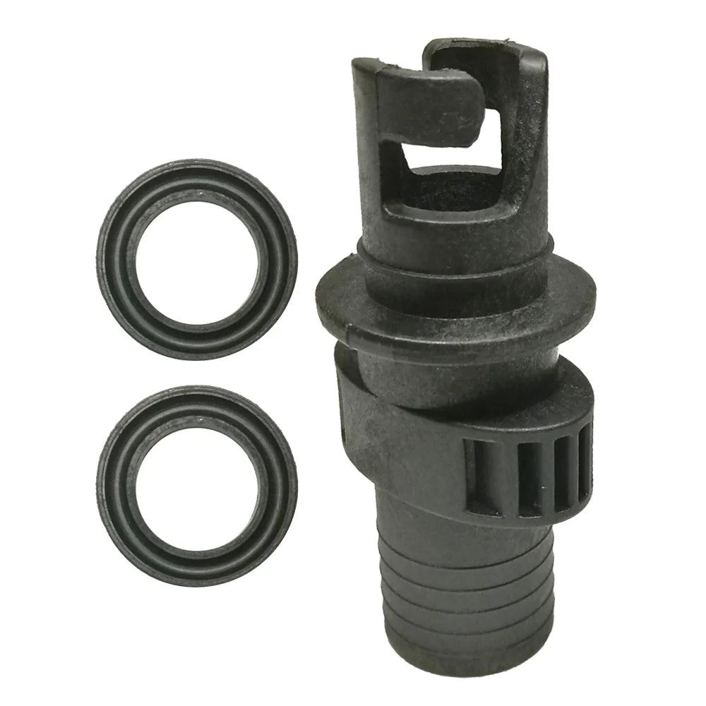 Inflatable PVC Boat Kayak Air Valve Adapter Inflation Dinghy Valve Adaptor Air Pump Hose Screw Valve Connector Oasis Select