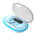 Original Sleeping Earbuds Wireless Mini Headphones For Work TWS Bluetooth Earphone Stereo Hidden Headsets with Mic HD Call Sport Oasis Select blue
