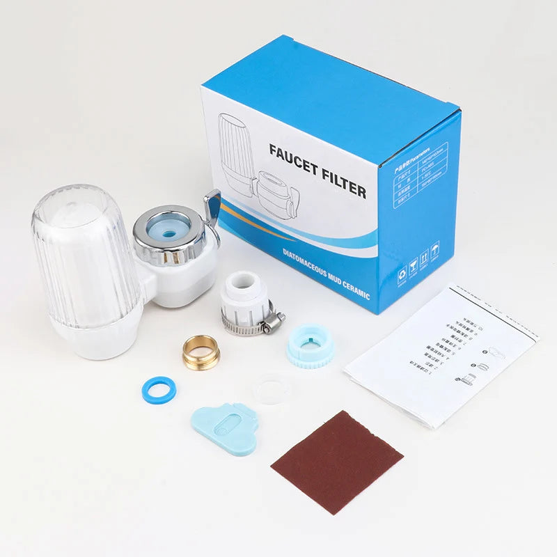 Faucet Water Purifier – Ceramic & Activated Carbon Filter