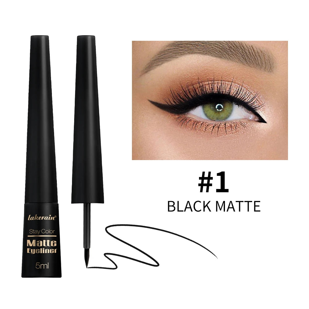 ibcccndc Matte Liquid Eyeliner – 17H Waterproof Vegan Formula